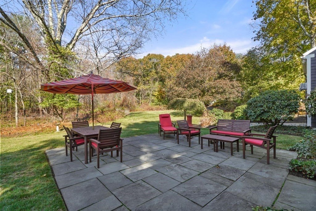 1219 High Street Westwood, MA 02090 - Photo 4 of 30 a view of a outdoor with sitting area