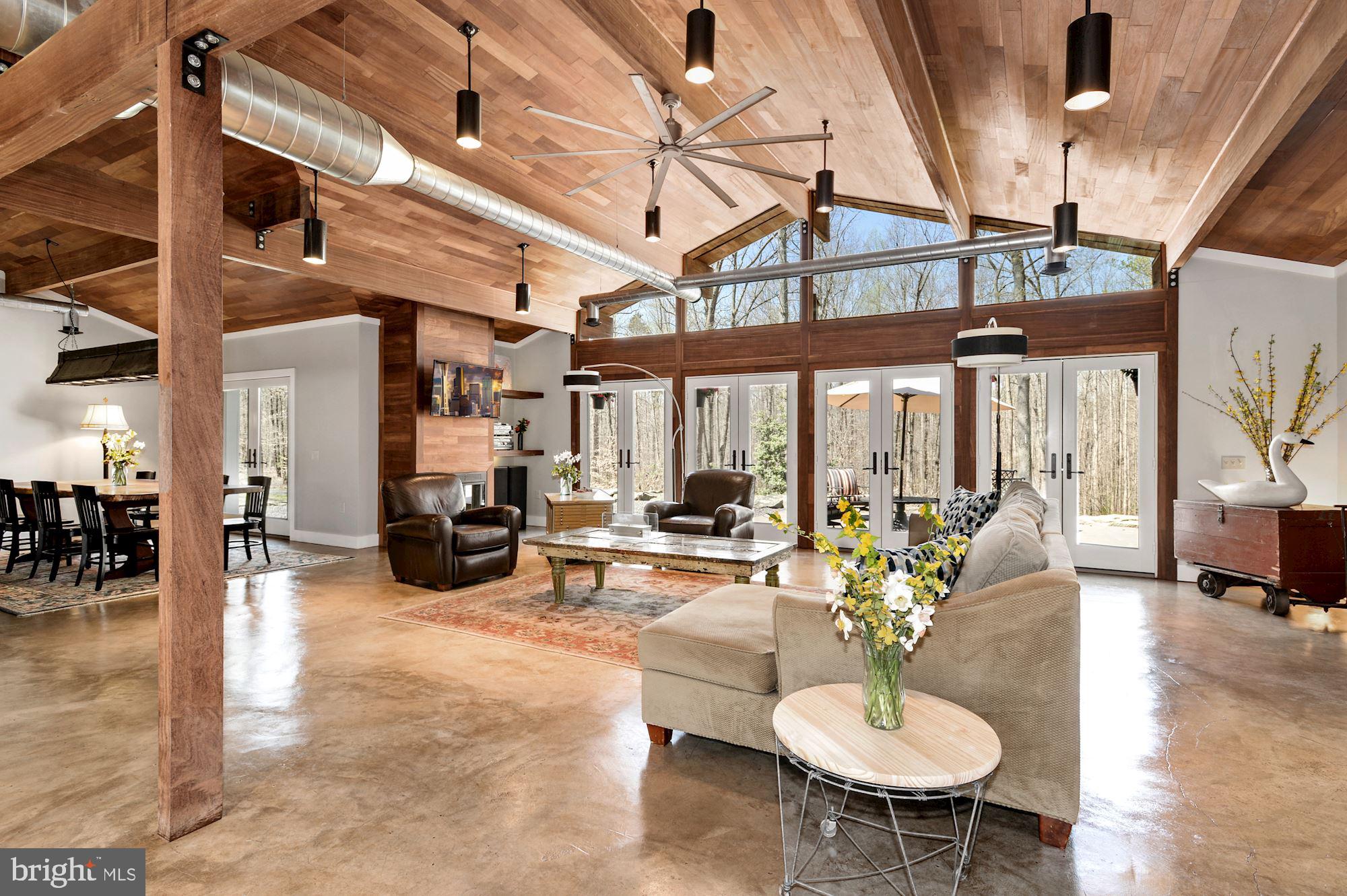 6480 Fireside Place Marshall, VA 20115 - Photo 36 of 36 Polished concrete floors - open floorplan