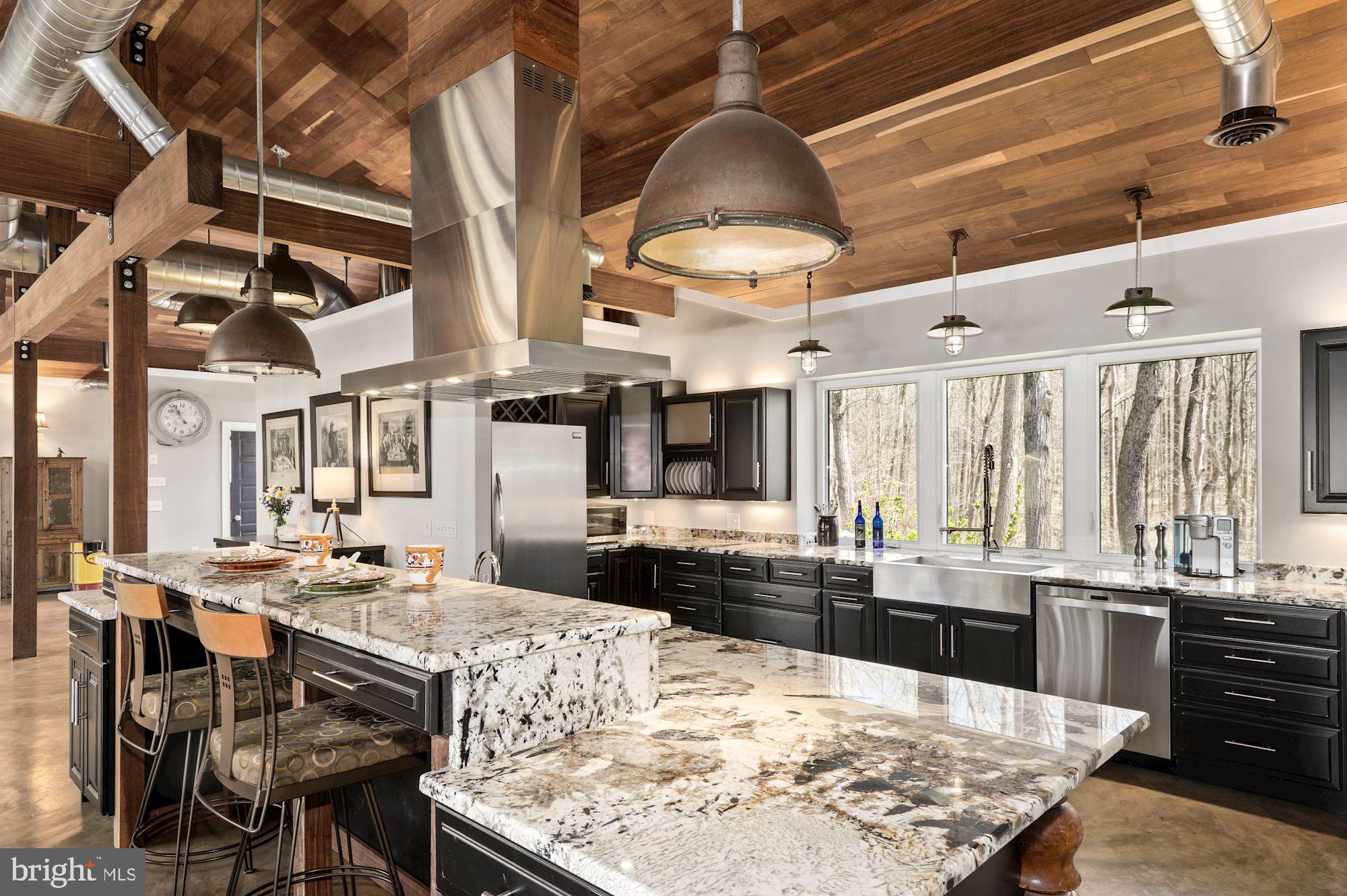 6480 Fireside Place Marshall, VA 20115 - Photo 10 of 36 Custom marble, light fixtures, range/hood