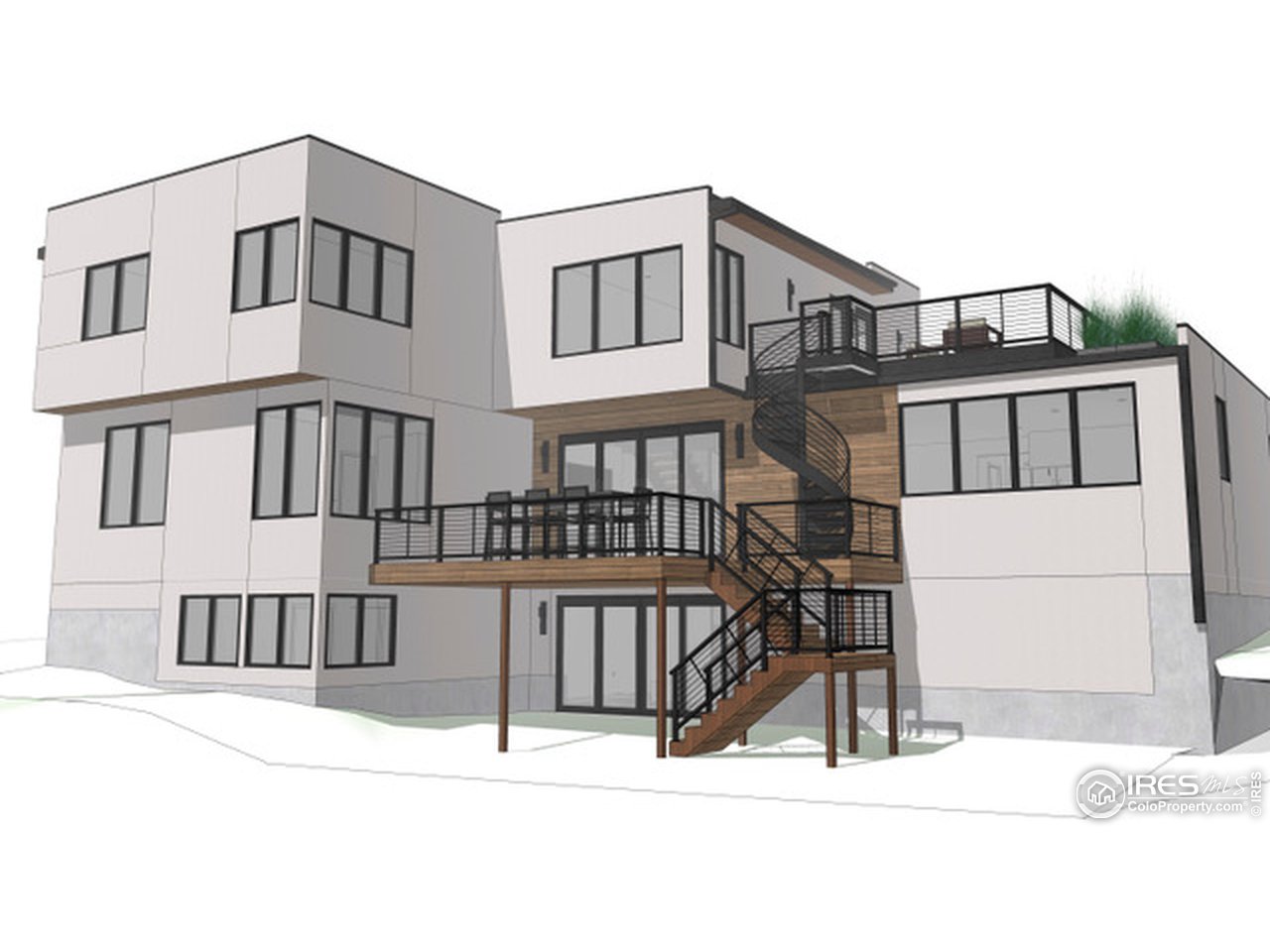 3155 Stanford Avenue Boulder, CO 80305 - Photo 7 of 8 a view of a house with wooden fence