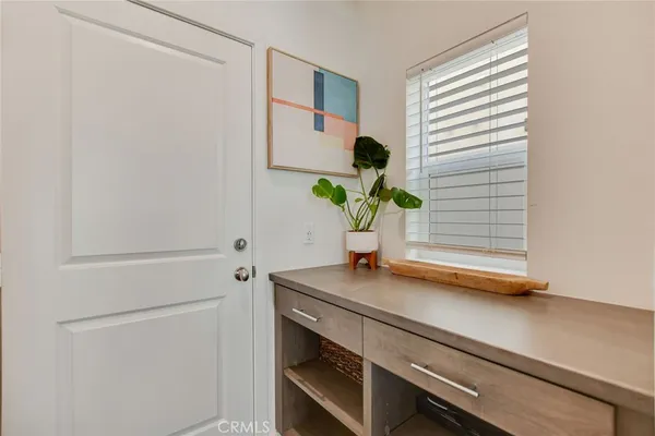 a room with storage and utility