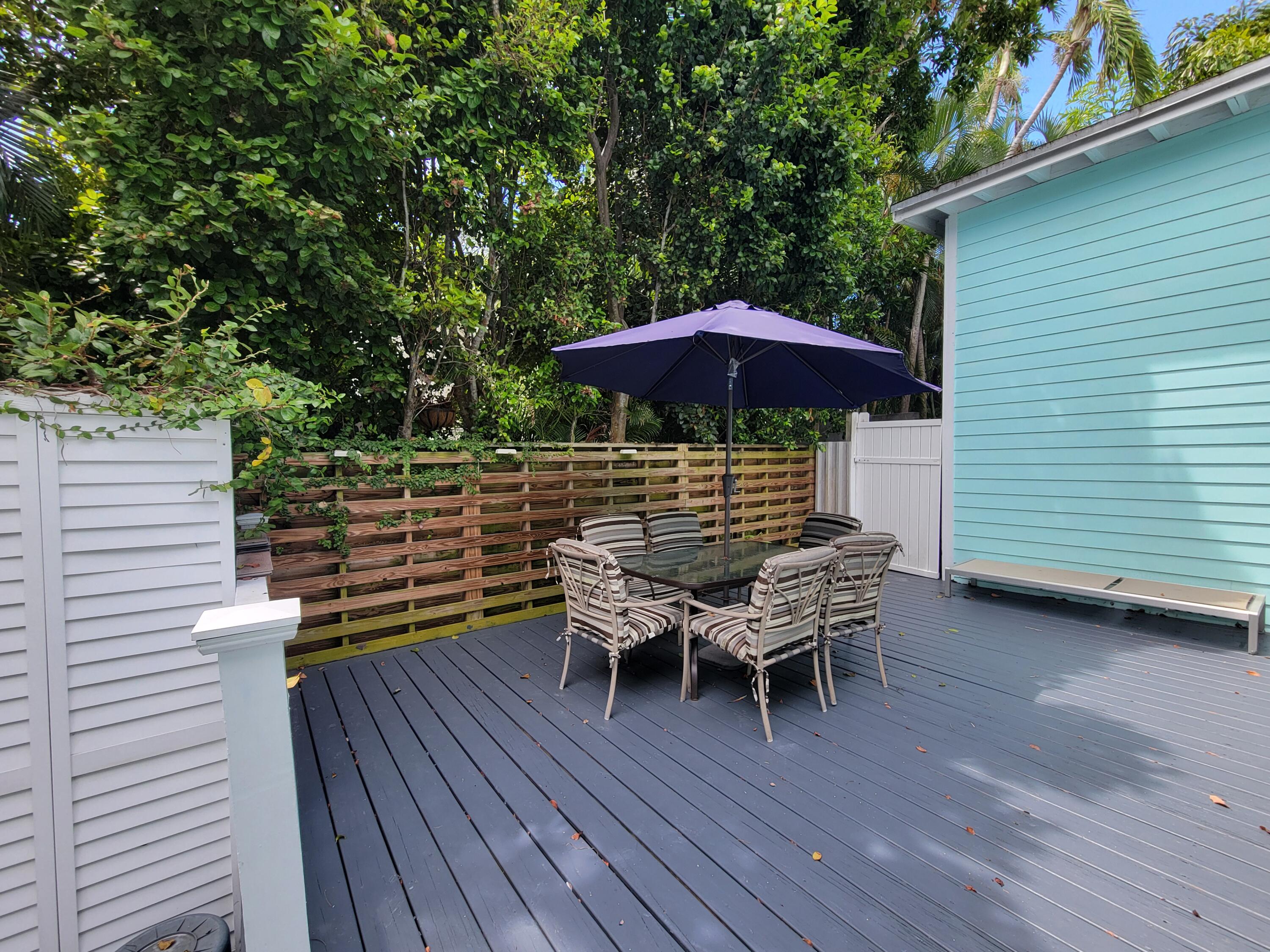 1022 Washington Street Key West, FL 33040 - Photo 15 of 23 Rear deck 2