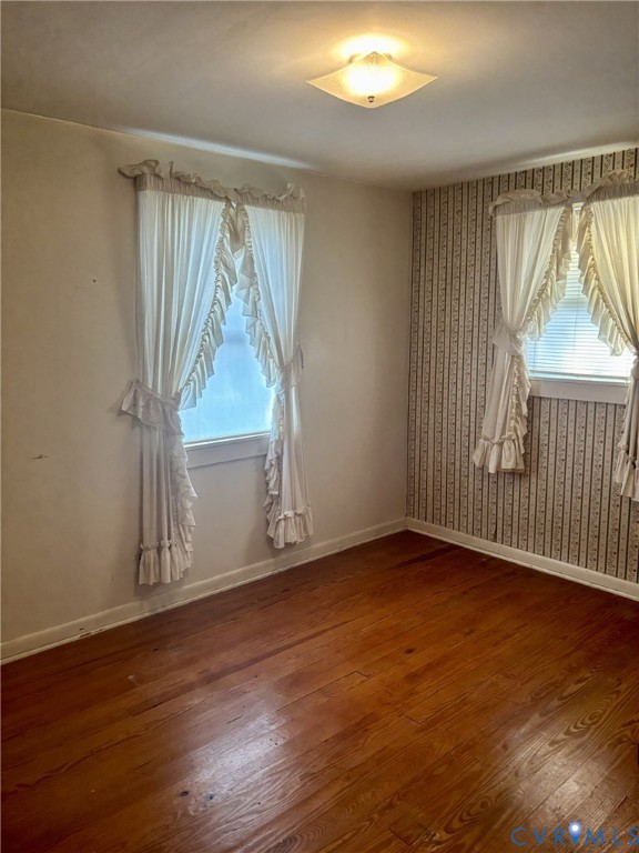 3485 Jefferson Landing Road Powhatan, VA 23139 - Photo 8 of 15 Empty room featuring baseboards and hardwood / woo