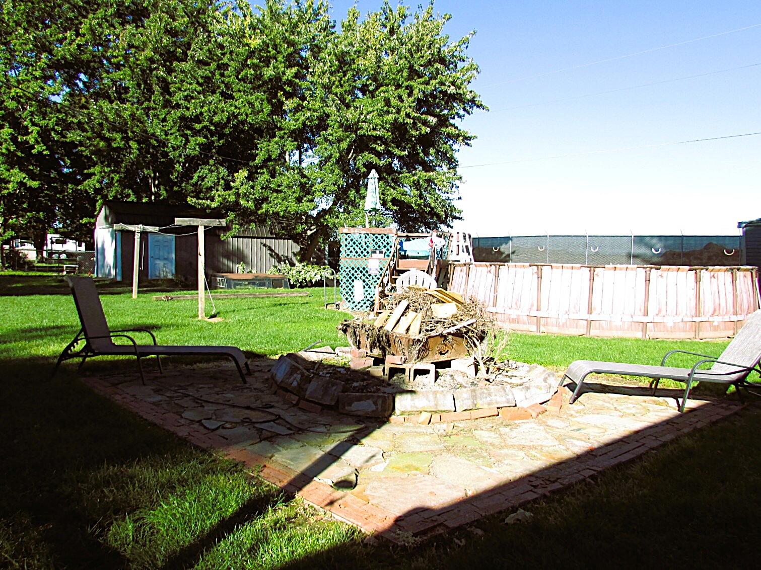 1300 Stephens Road Sidney, OH 45365 - Photo 25 of 27 POOL PATIO FIRE RING