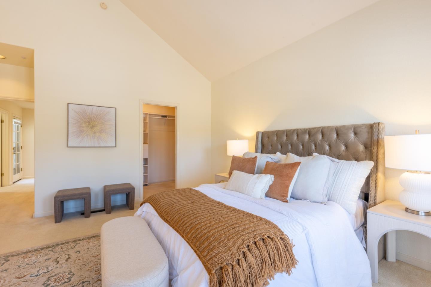 14440 Mountain Quail Road Salinas, CA 93908 - Photo 18 of 30 a bedroom with a bed and a couch