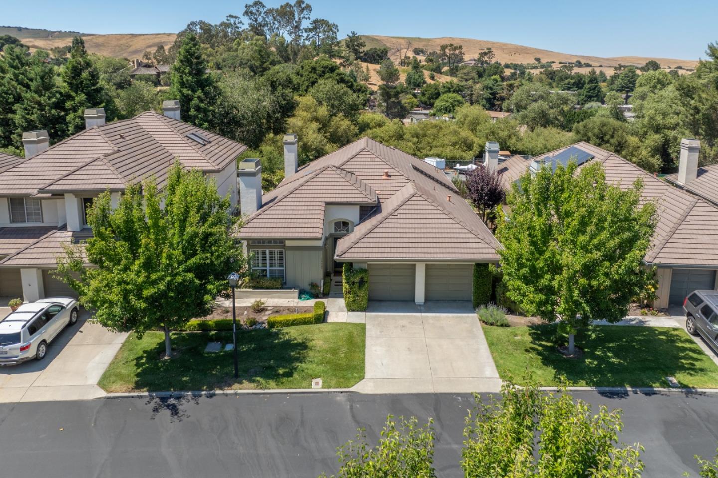 14440 Mountain Quail Road Salinas, CA 93908 - Photo 26 of 30 an aerial view of a house with yard and green space