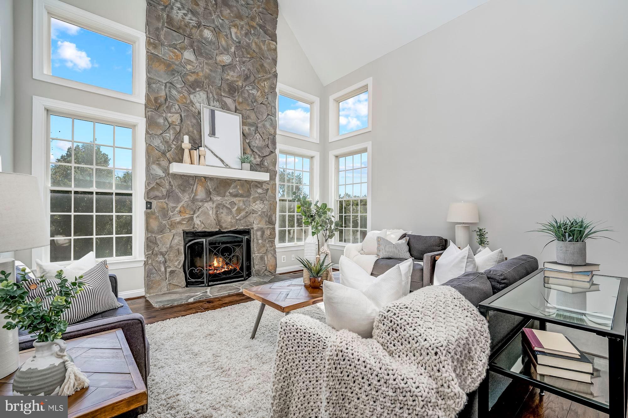13720 Highland Road Clarksville, MD 21029 - Photo 20 of 61 Two-Story Family Room w/ Fireplace.