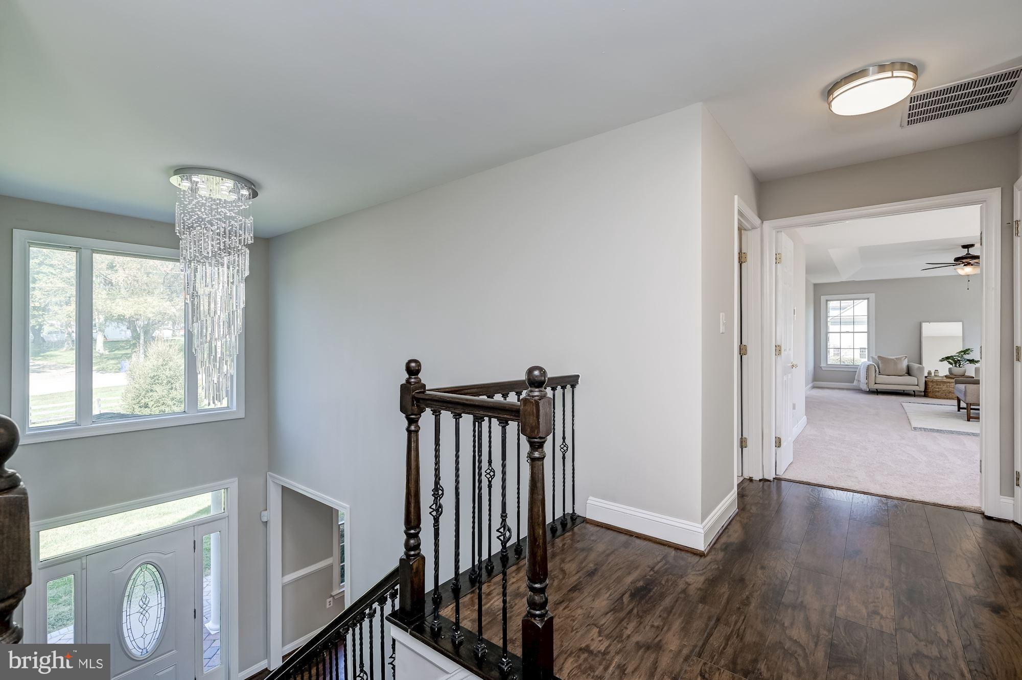 13720 Highland Road Clarksville, MD 21029 - Photo 28 of 61 Upper Level | Swarovski Crystal Chandelier.