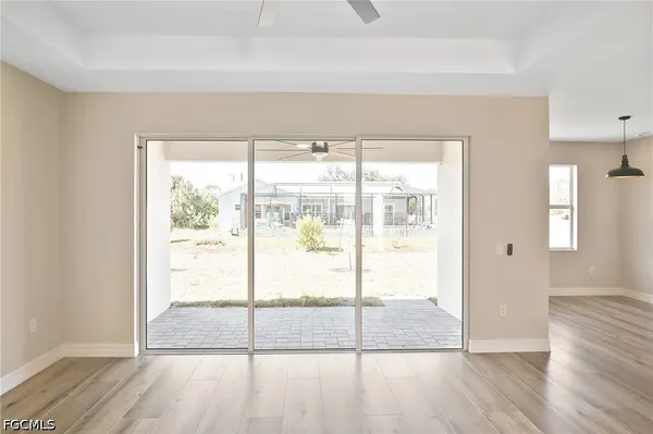 a view of a entryway