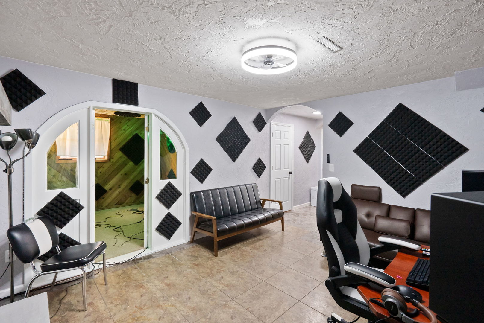 712 Fairfield Road Port Byron, IL 61275 - Photo 24 of 45 a bedroom with furniture and a large window