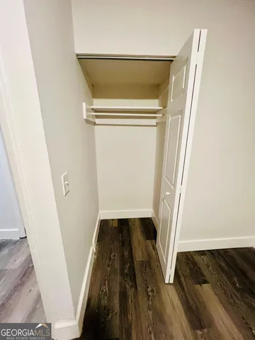 a view of walk in closet