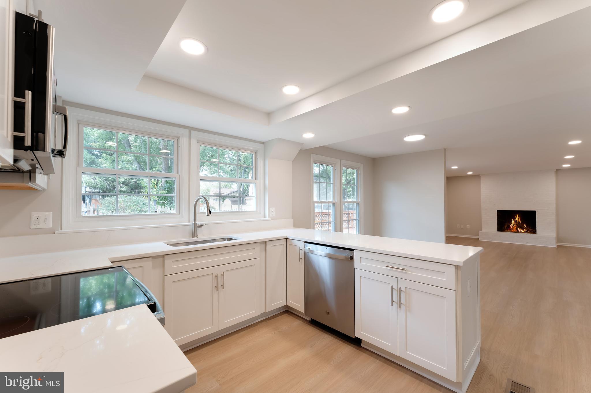 1330 Rock Chapel Road Herndon, VA 20170 - Photo 17 of 41 ENJOY VIEWS OF THE REAR YARD WHILE AT THE KIT SINK