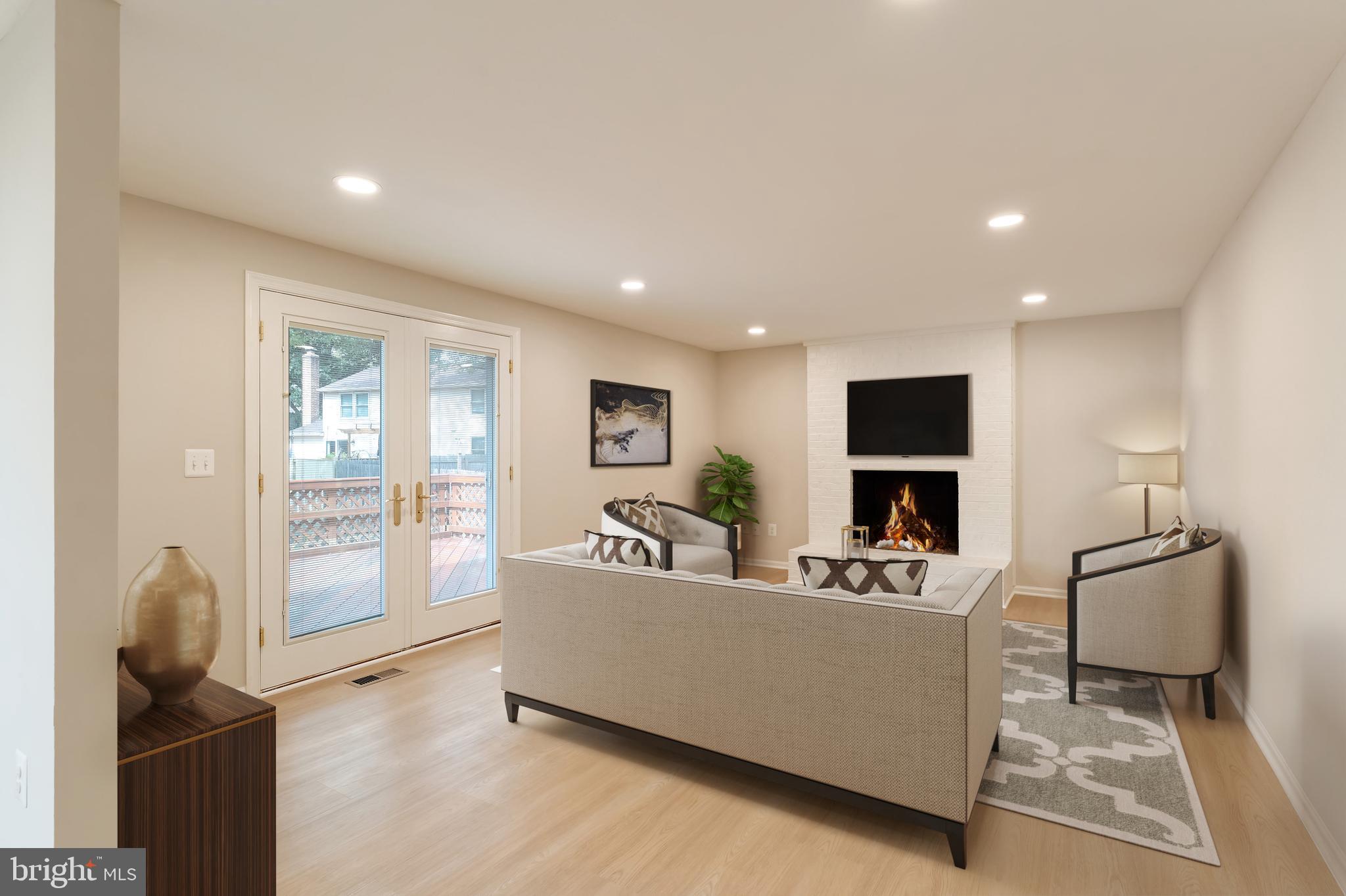 1330 Rock Chapel Road Herndon, VA 20170 - Photo 18 of 41 STAGED PHOTO OF THE FAMILY ROOM