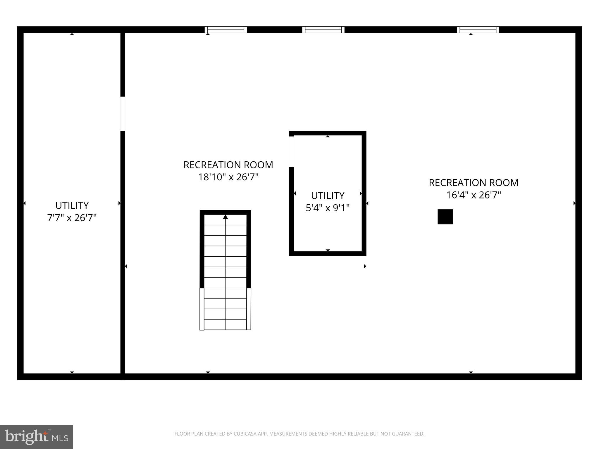 1330 Rock Chapel Road Herndon, VA 20170 - Photo 41 of 41 FLOOR PLAN OF LOWER LEVEL