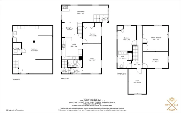 $209,000 | 300 North Lincoln Street, Thomasboro, IL 61878