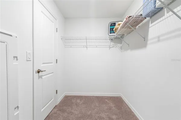 a view of walk in closet