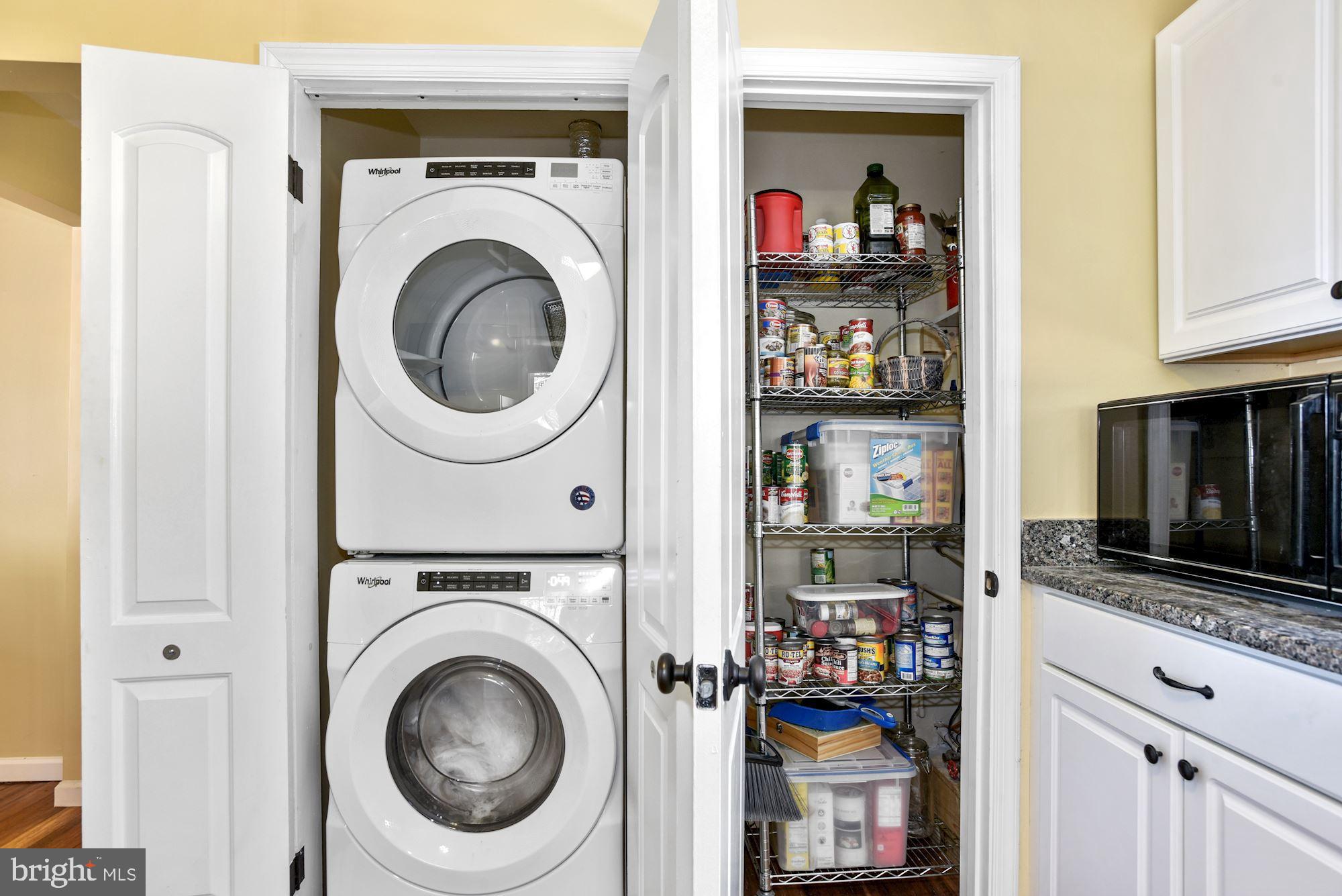 2950 Atoka Road Marshall, VA 20115 - Photo 15 of 29 Front load washer/dryer and pantry