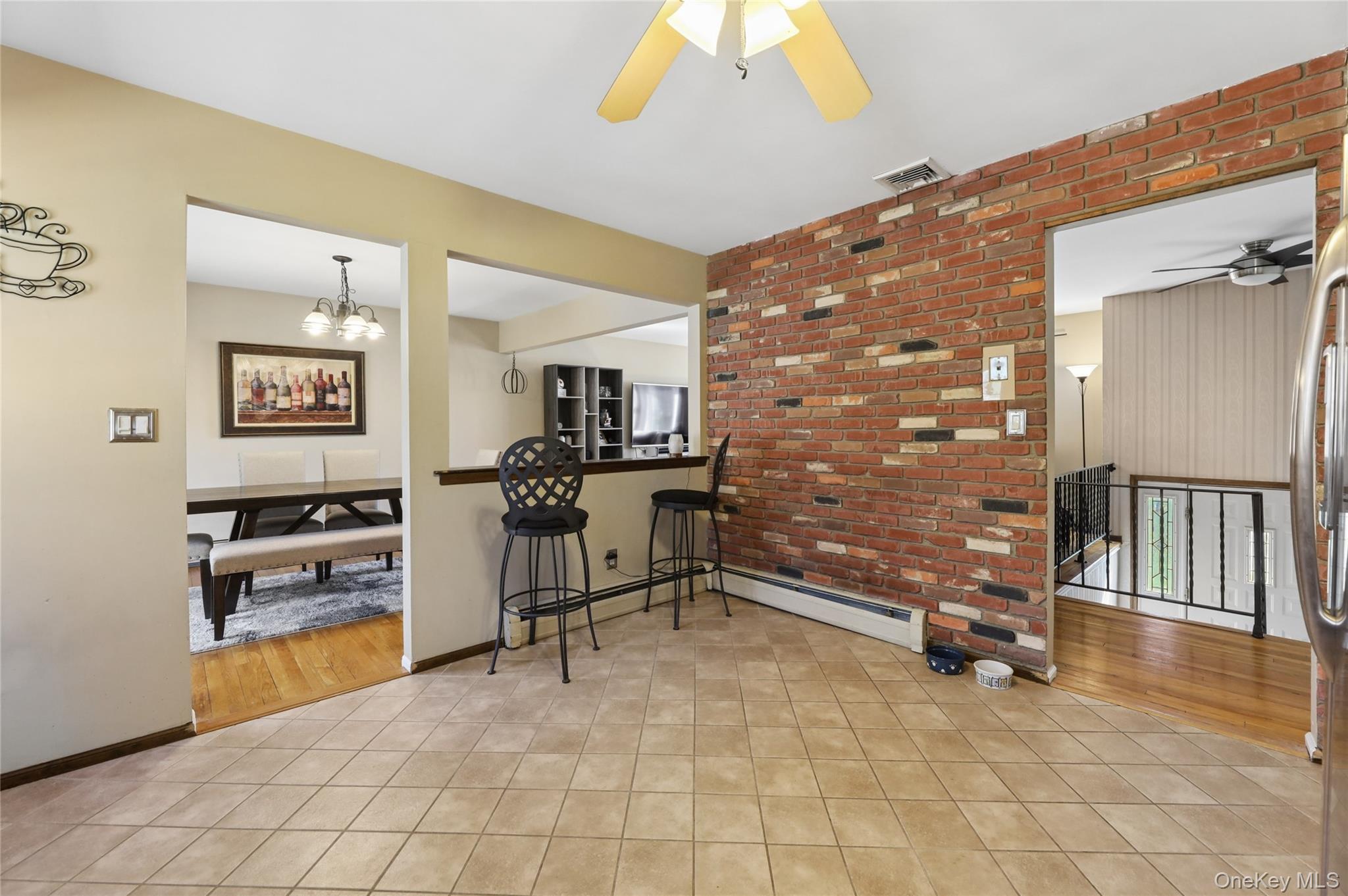 635 South Pascack Road Chestnut Ridge, NY 10977 - Photo 5 of 40 Warm, brick accent wall