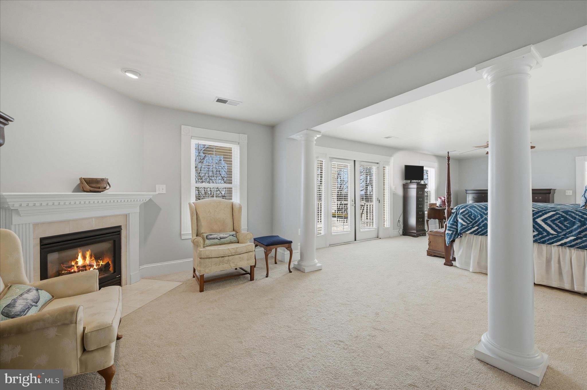 520 Clagett Street Southwest Leesburg, VA 20175 - Photo 38 of 94 Primary Bedroom with Fireplace