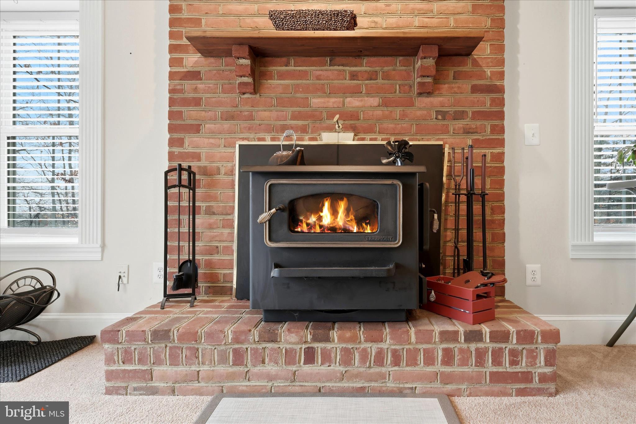 520 Clagett Street Southwest Leesburg, VA 20175 - Photo 61 of 94 Wood Burning Stove