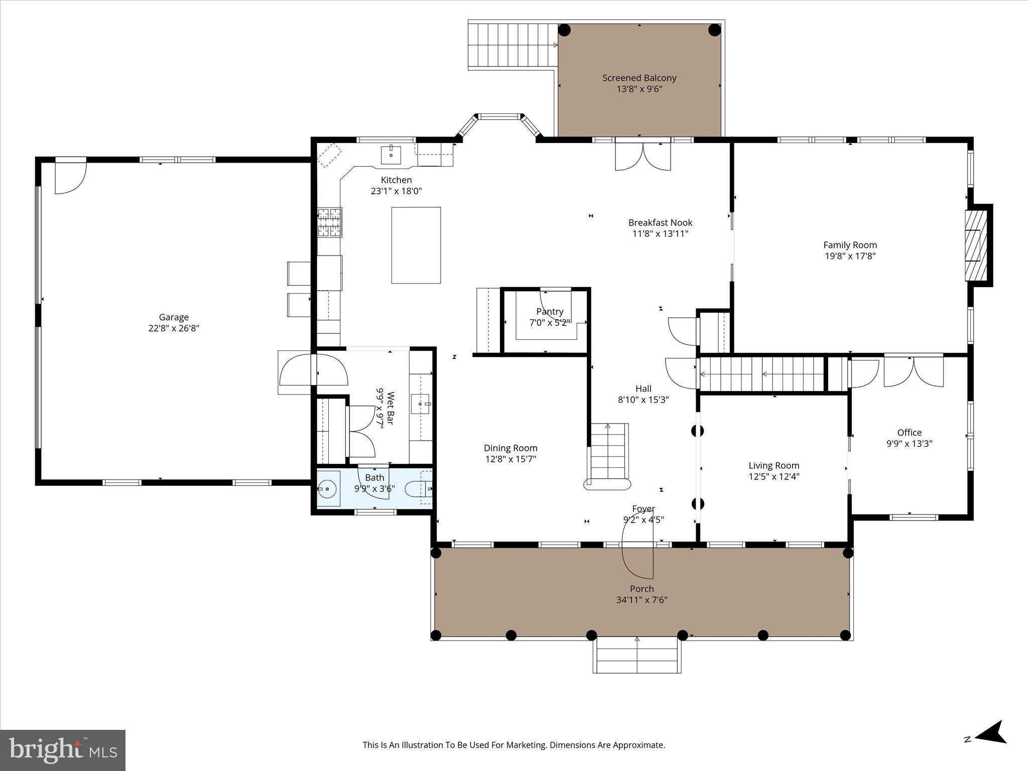 520 Clagett Street Southwest Leesburg, VA 20175 - Photo 91 of 94 Floorplan: Main