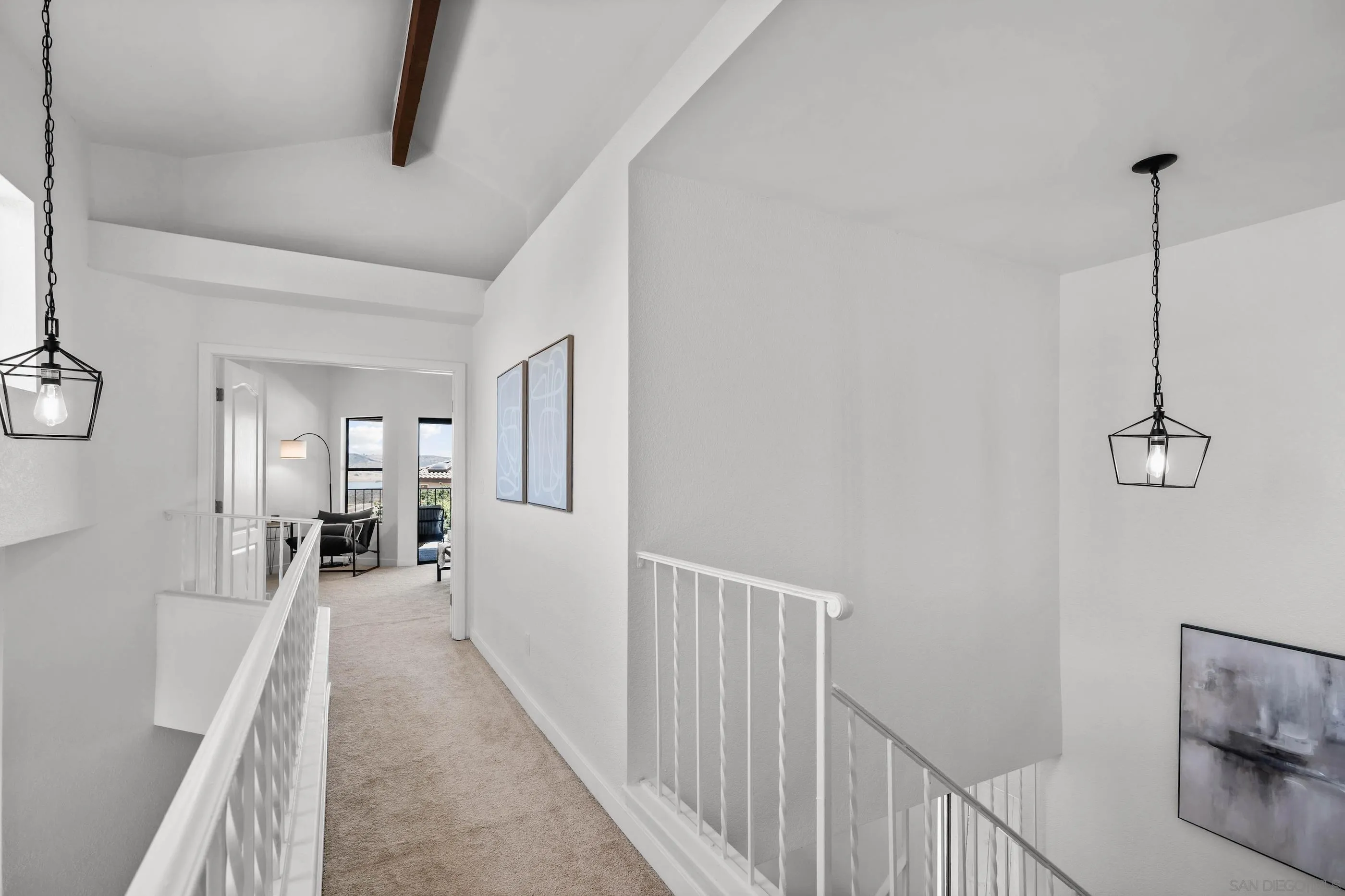10015 Vallata Court Spring Valley, CA 91977 - Photo 17 of 33 a view of a hallway with furniture and windows