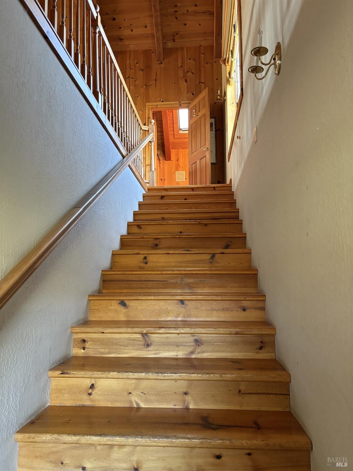 2617 South Old Highway Road Catheys Valley, CA 95306 - Photo 21 of 30 Staircase going up to loft
