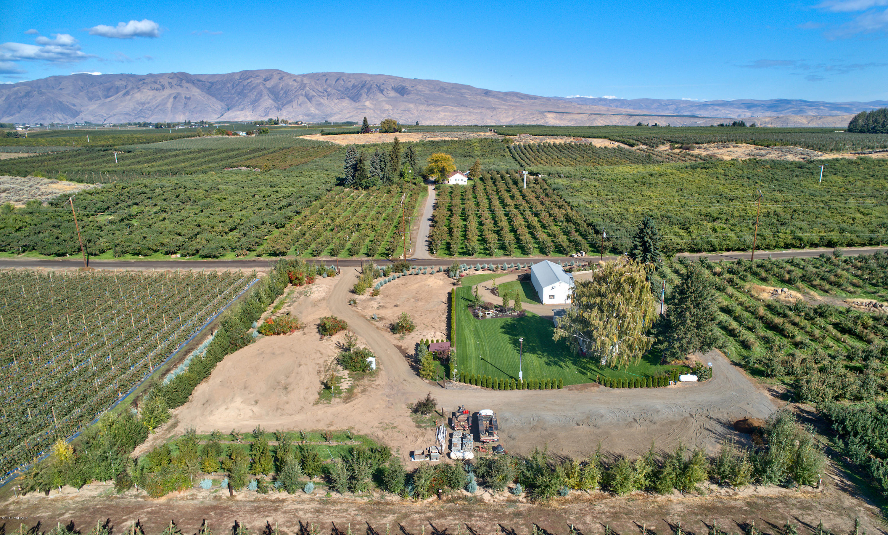 250 Rudd Road Tieton, WA 98947 - Photo 27 of 29 an aerial view of a house with a yard