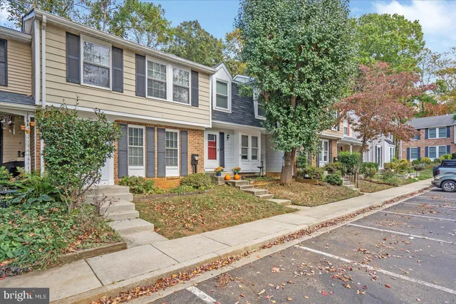 a front view of a house with entertaining space