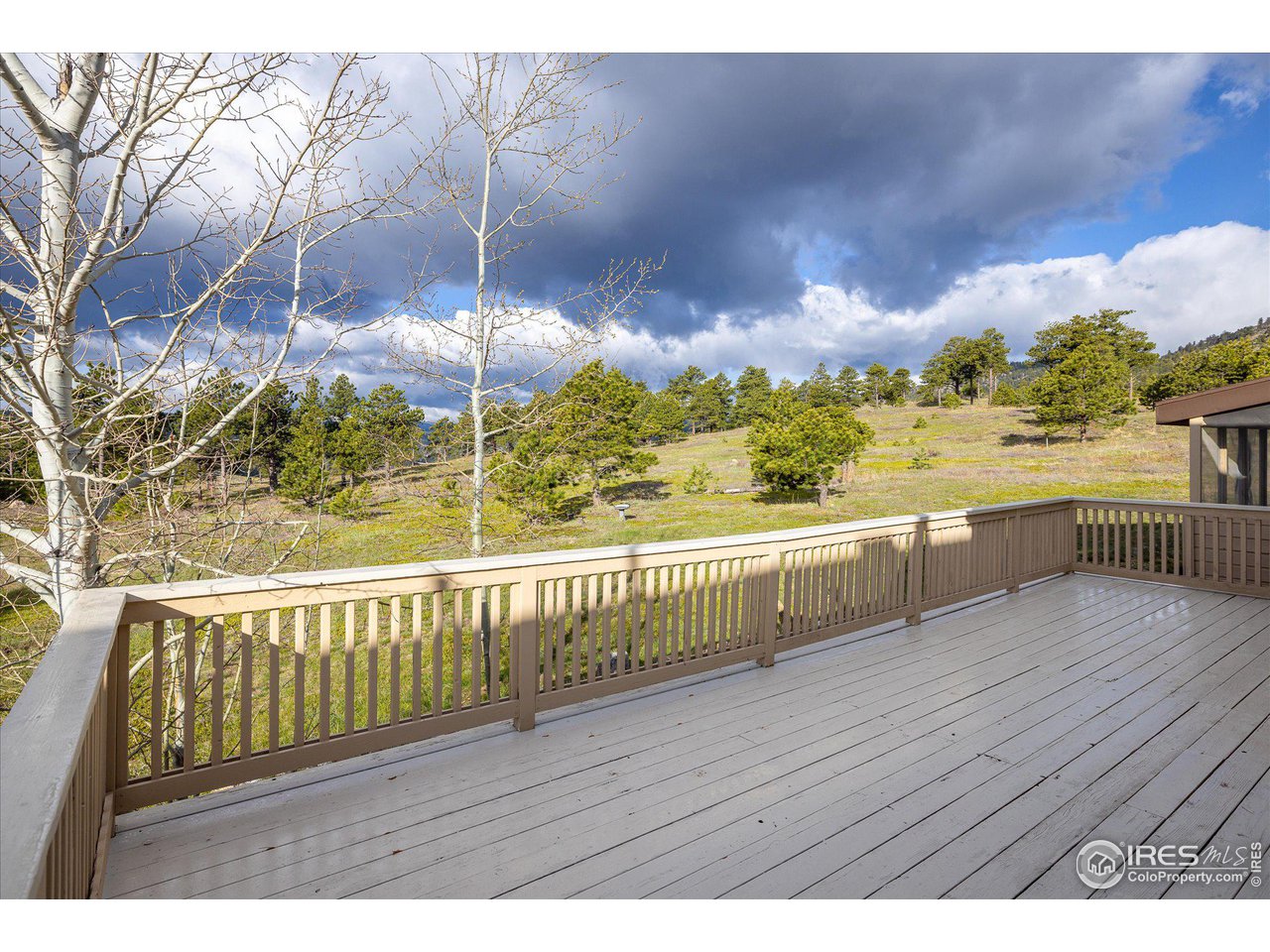 1635 Lost Angel Road Boulder, CO 80302 - Photo 32 of 37 Back deck facing West