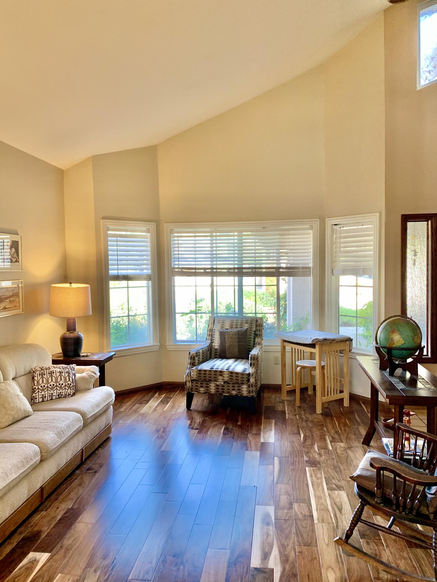 6589 Hawkley Drive Riverside, CA 92506 - Photo 5 of 29 a living room with furniture and wooden floor