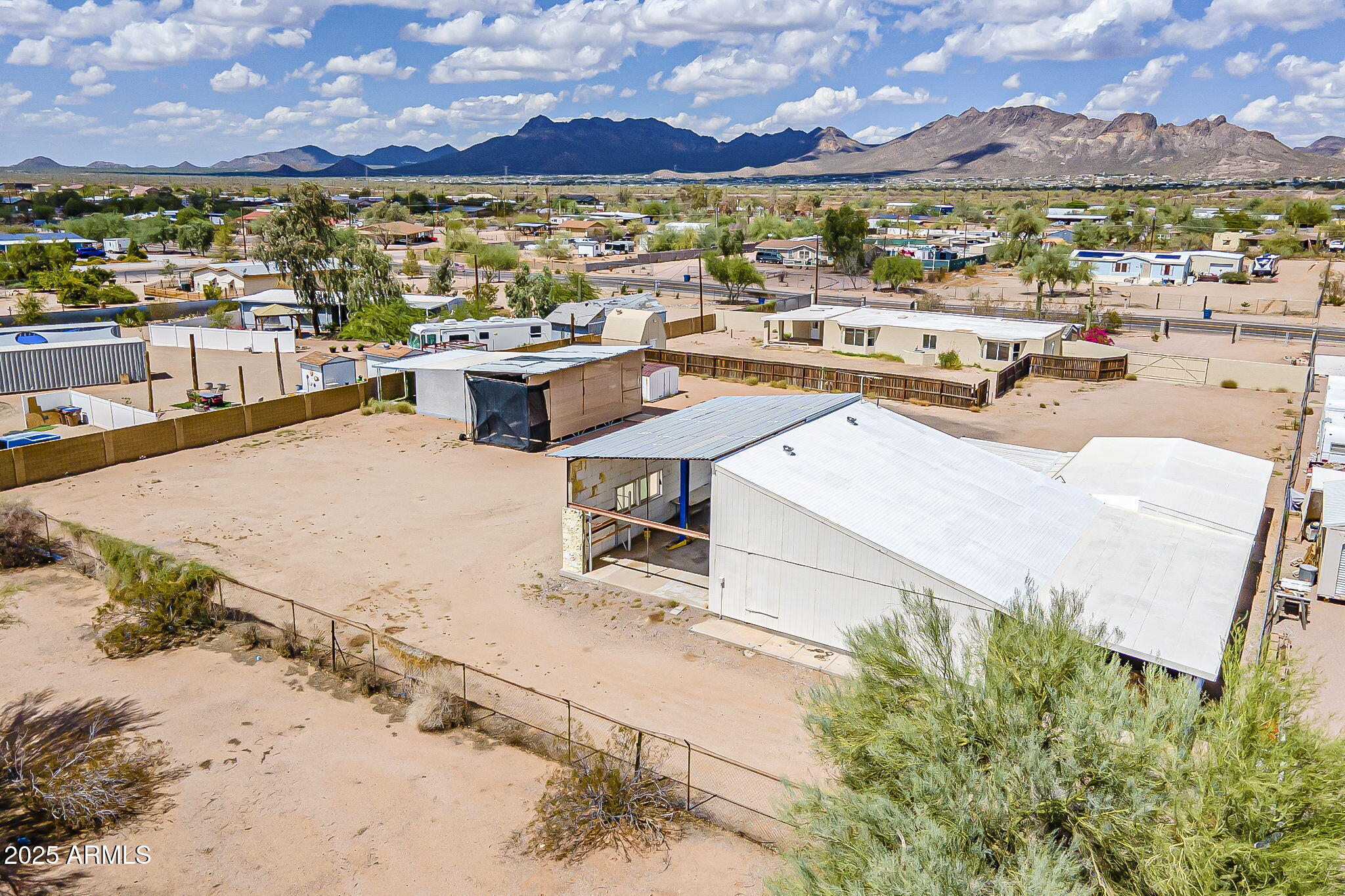 481 West Foothill Street Apache Junction, AZ 85120 - Photo 49 of 50 a view of a terrace with outdoor seating and a terrace view