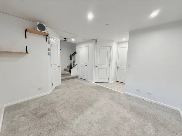 a view of empty room