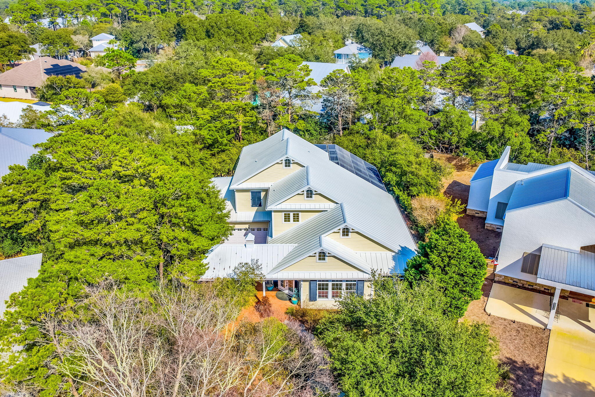 31 Seabreeze Place Inlet Beach, FL 32461 - Photo 3 of 37 31 Seabreeze Pl aerial three