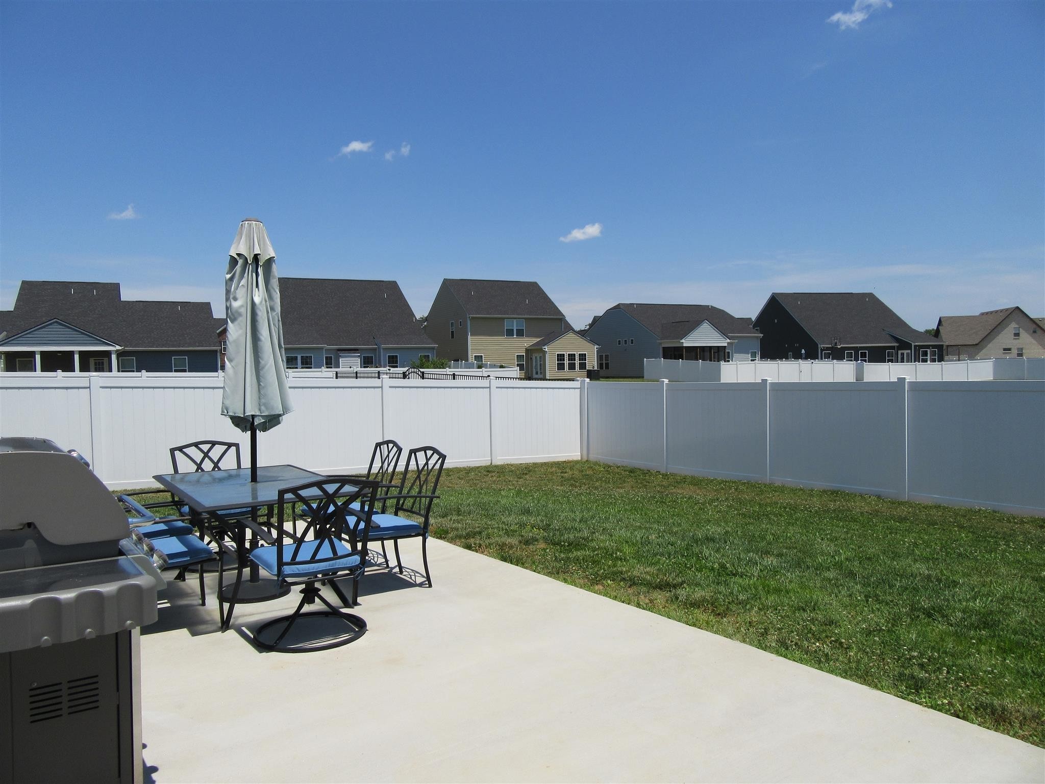 2817 Bluestem Lane Murfreesboro, TN 37128 - Photo 31 of 33 a view of a patio with chairs and potted plants