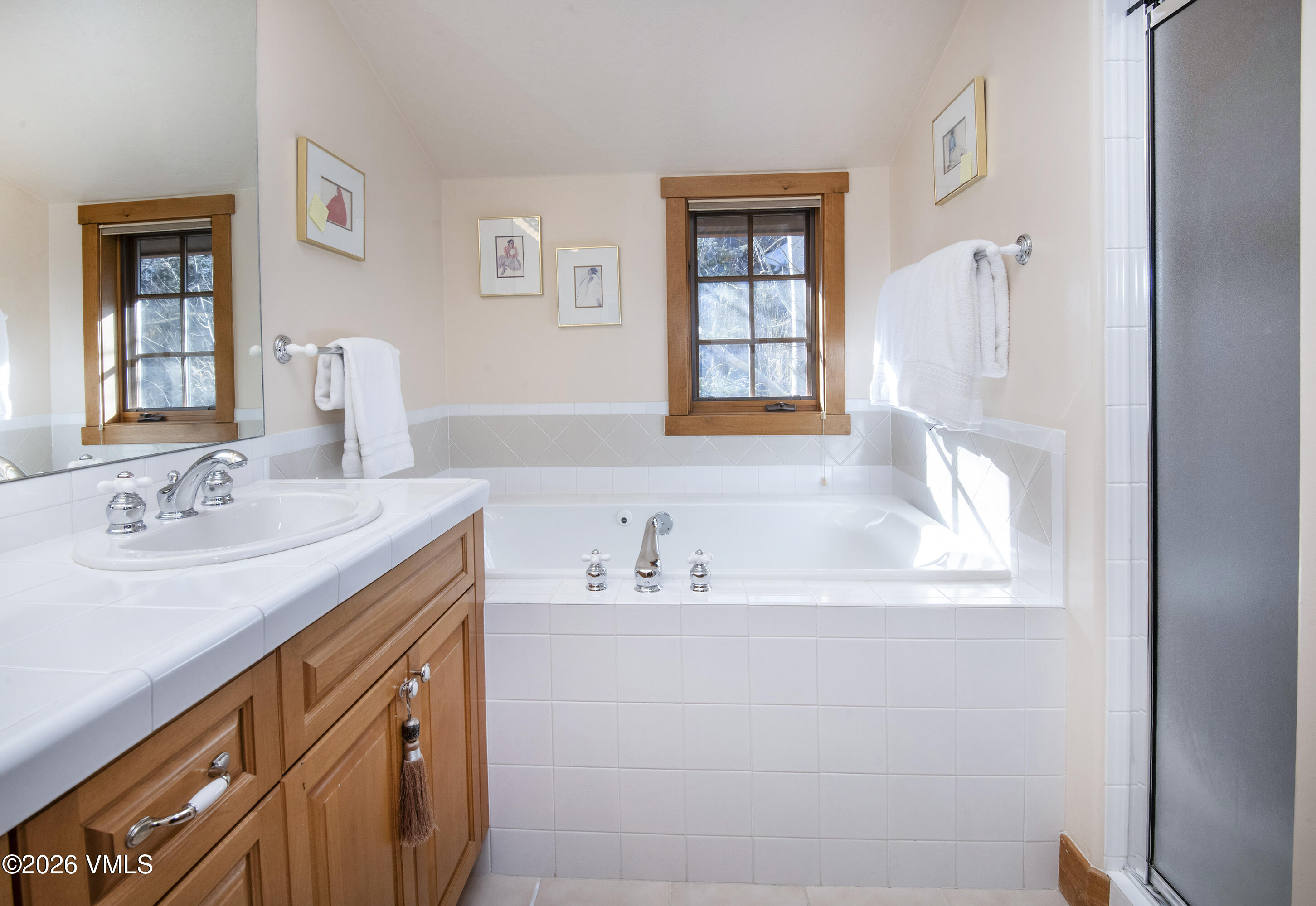 181 Club Cottage Drive Edwards, CO 81632 - Photo 23 of 34 a bathroom with a sink a vanity and a mirror