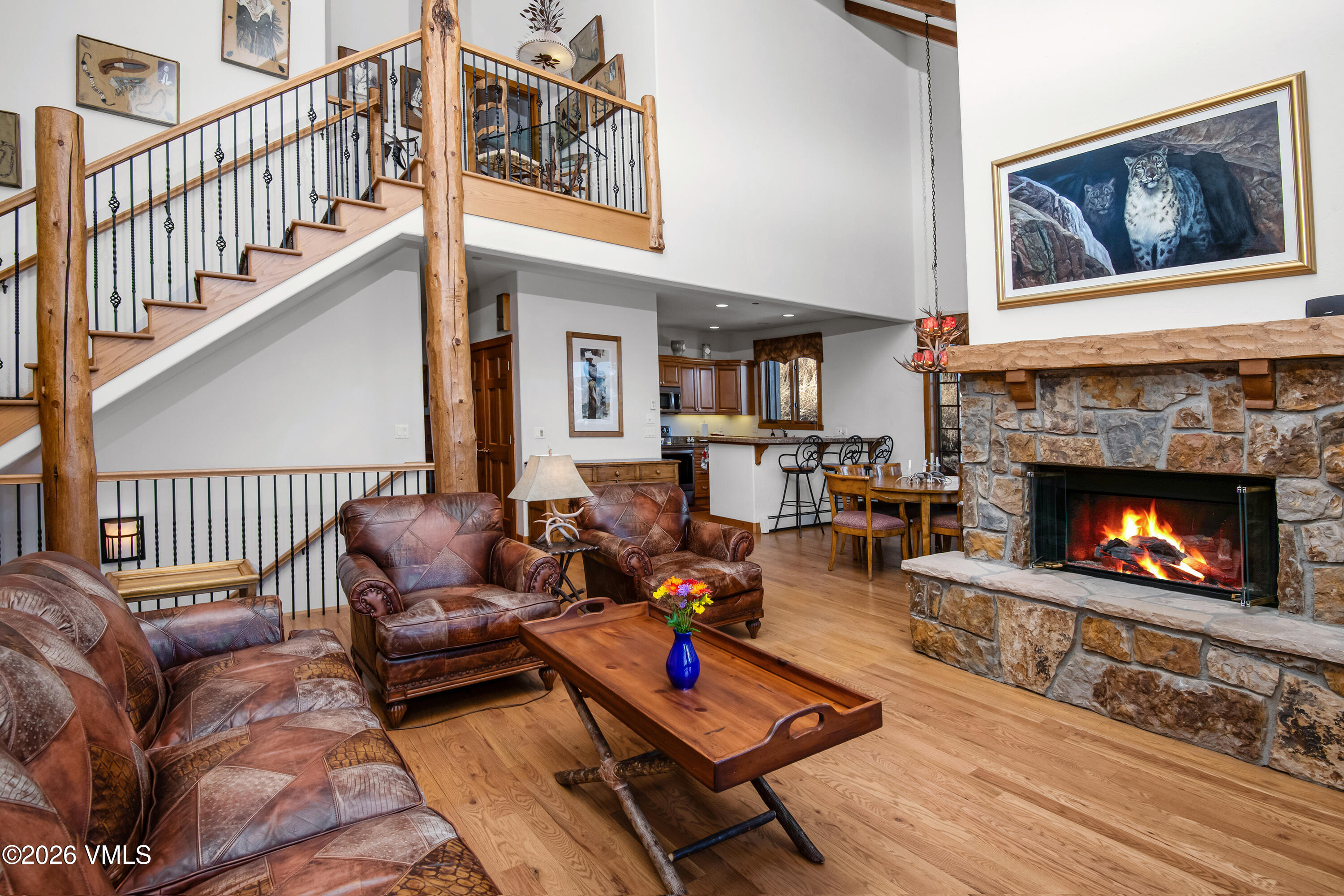 181 Club Cottage Drive Edwards, CO 81632 - Photo 5 of 34 a living room with furniture fireplace and a rug