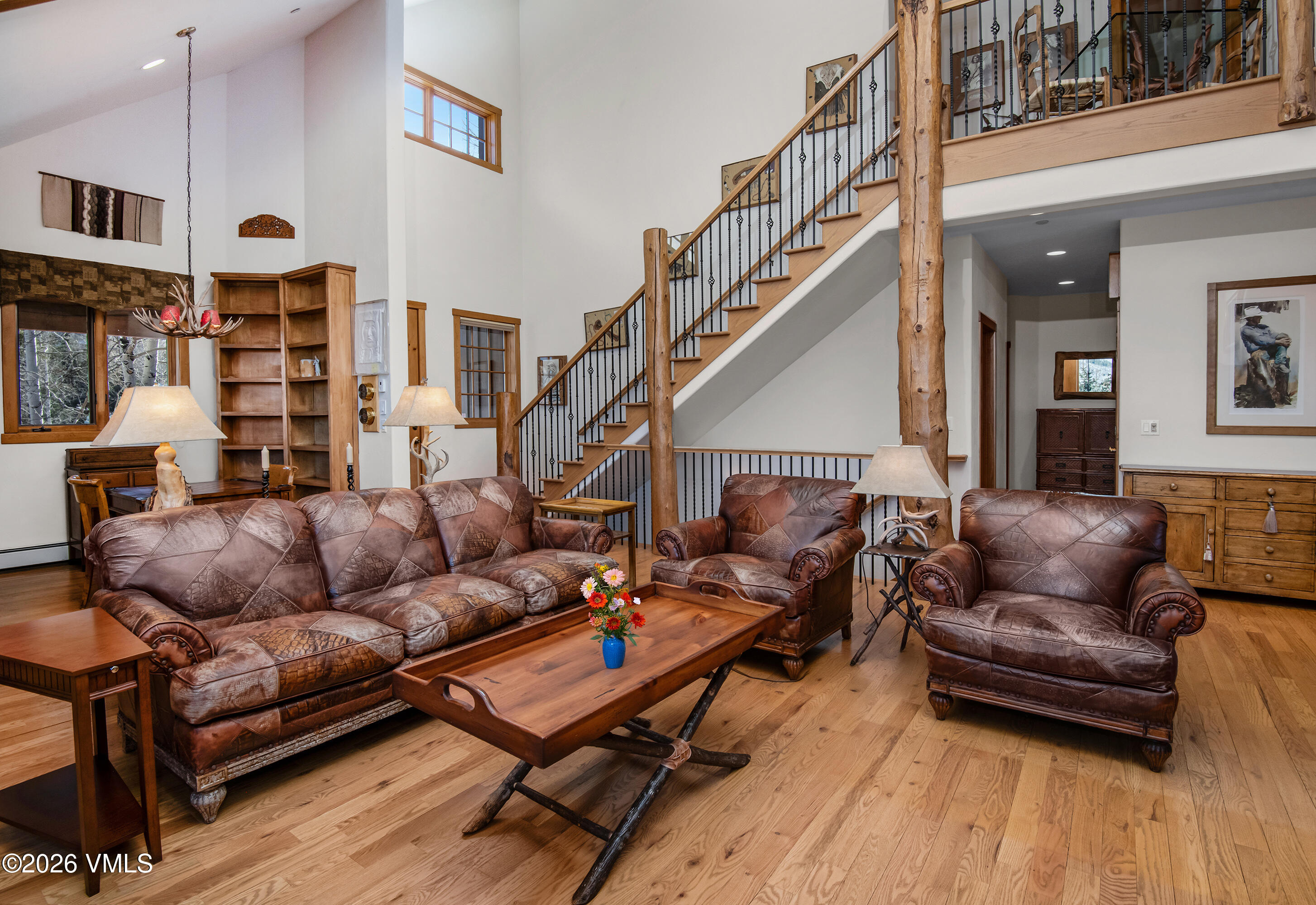 181 Club Cottage Drive Edwards, CO 81632 - Photo 6 of 34 a living room with furniture and wooden floor