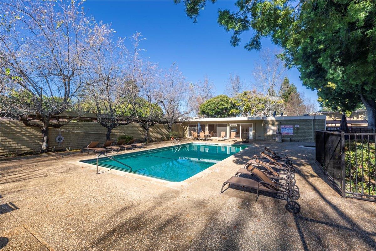 280 Easy Street, Unit 307 Mountain View, CA 94043 - Photo 28 of 30 a view of a swimming pool with a patio