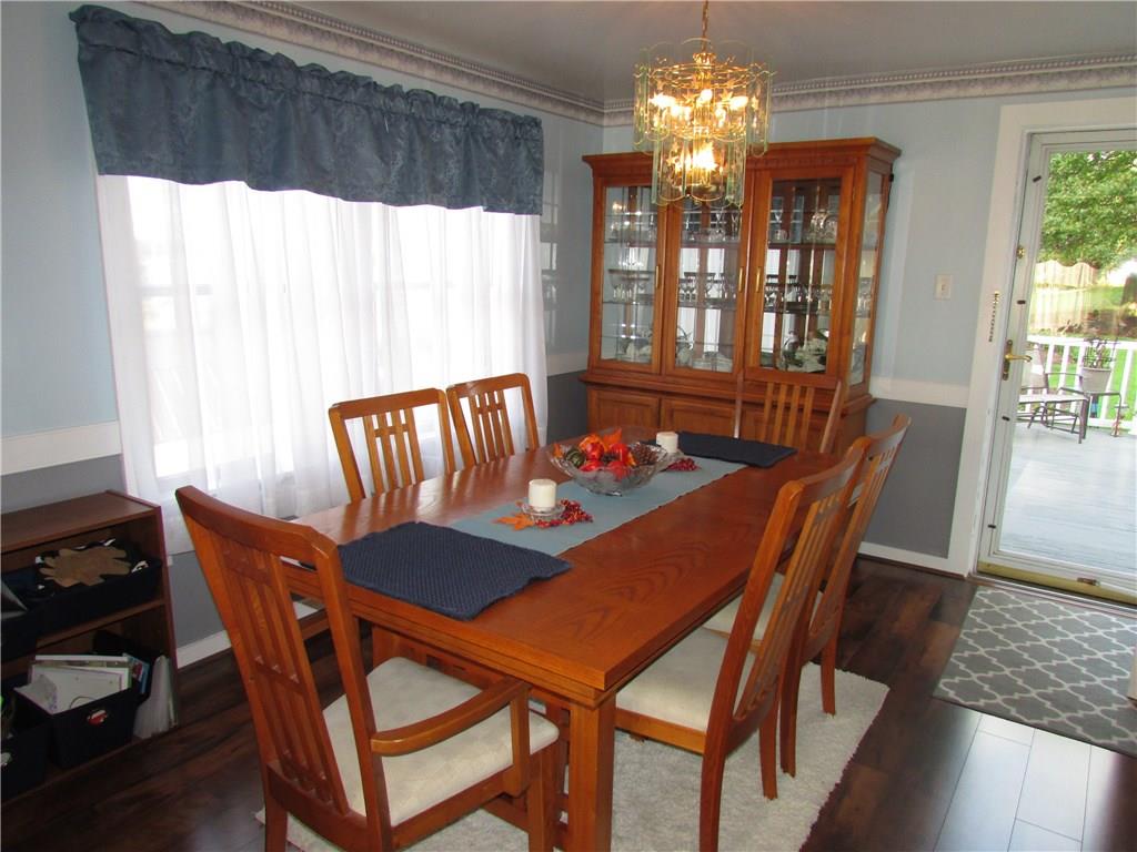 4775 Williamsport Road Elizabeth, PA 15037 - Photo 11 of 25 Dining room with access to landscaped back yard and large patio
