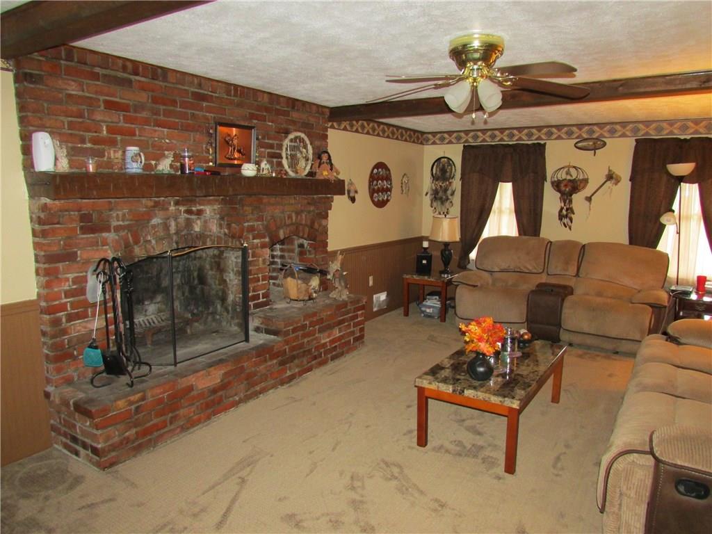 4775 Williamsport Road Elizabeth, PA 15037 - Photo 17 of 25 1st floor family room with fireplace