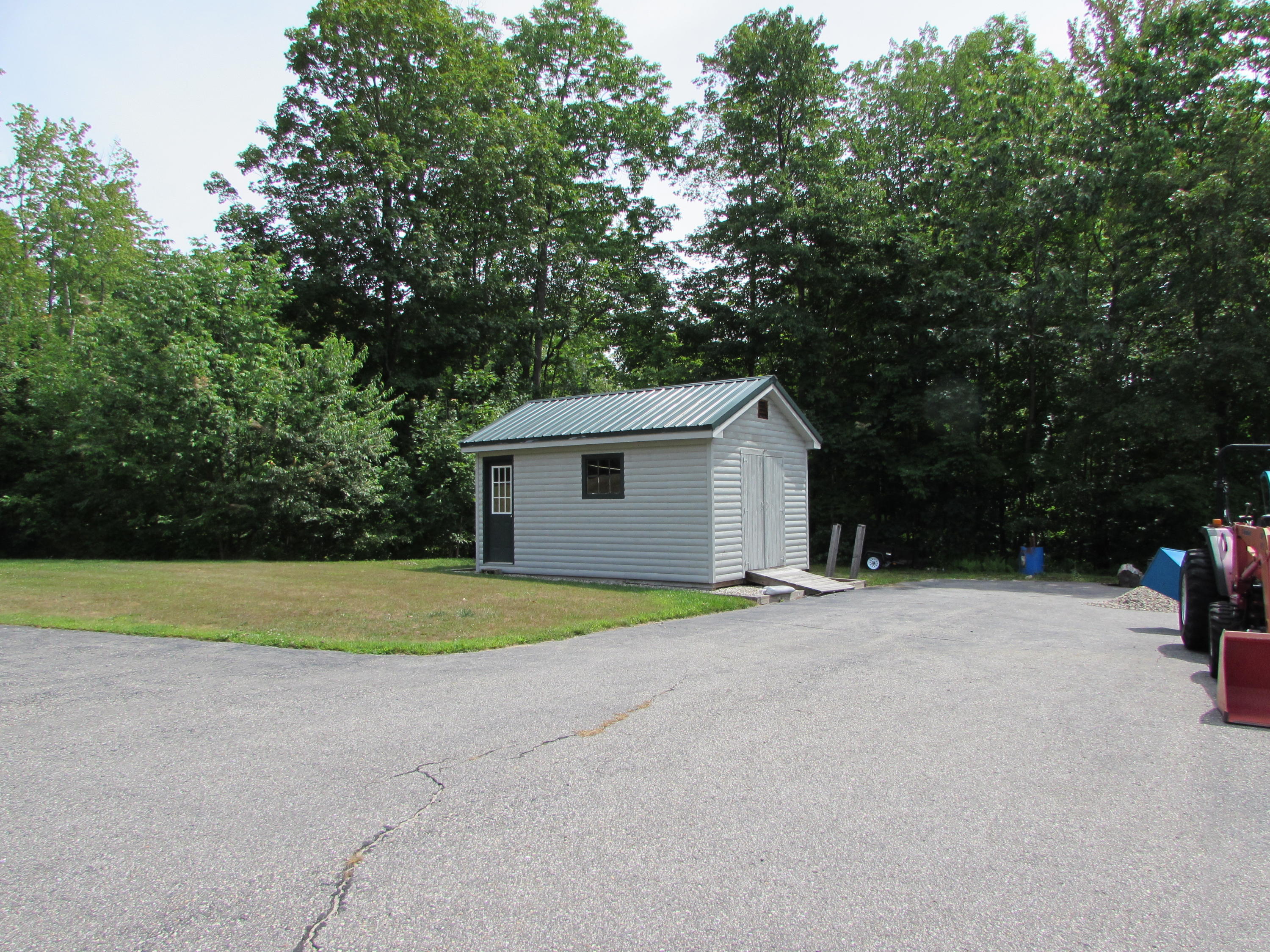 304 Garland Road West Newfield, ME 04095 - Photo 11 of 33 Paved Driveway to Shed