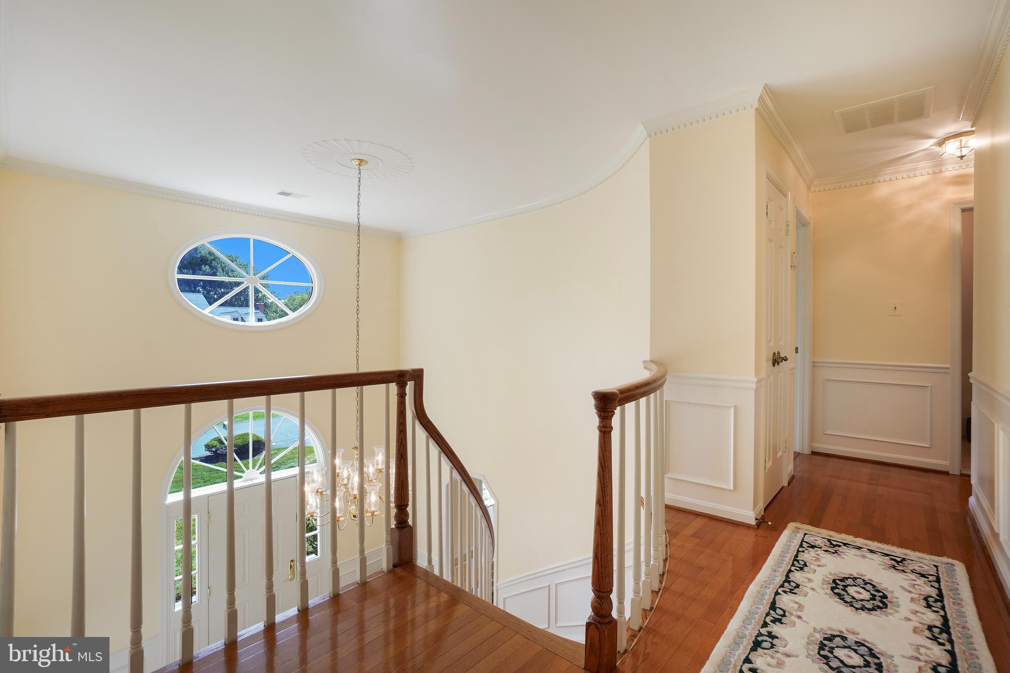 14716 Silverstone Drive Silver Spring, MD 20905 - Photo 23 of 48 Custom wainscoting up the staircase.