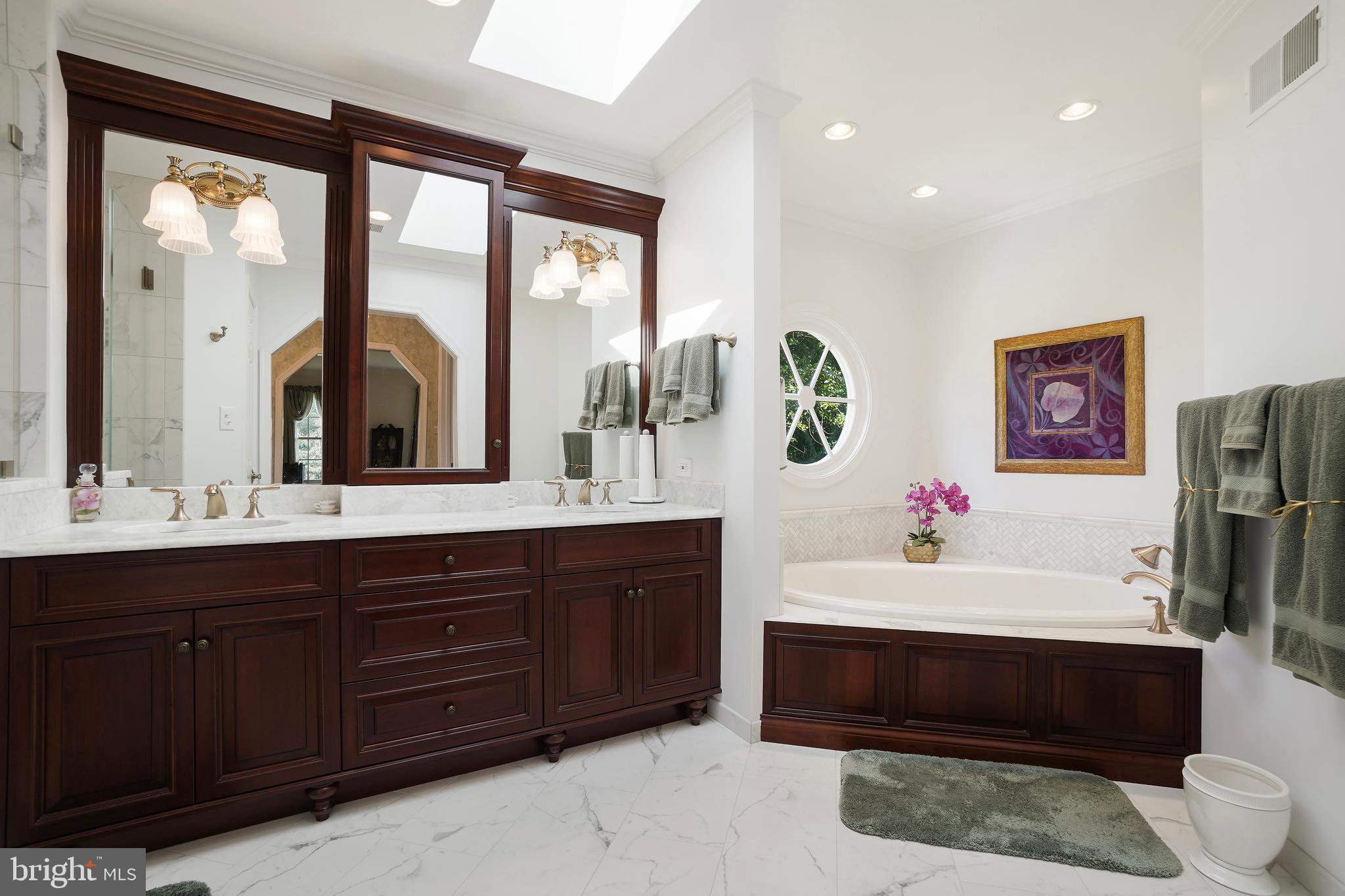 14716 Silverstone Drive Silver Spring, MD 20905 - Photo 26 of 48 Re-designed primary bath, luxurious finishings!
