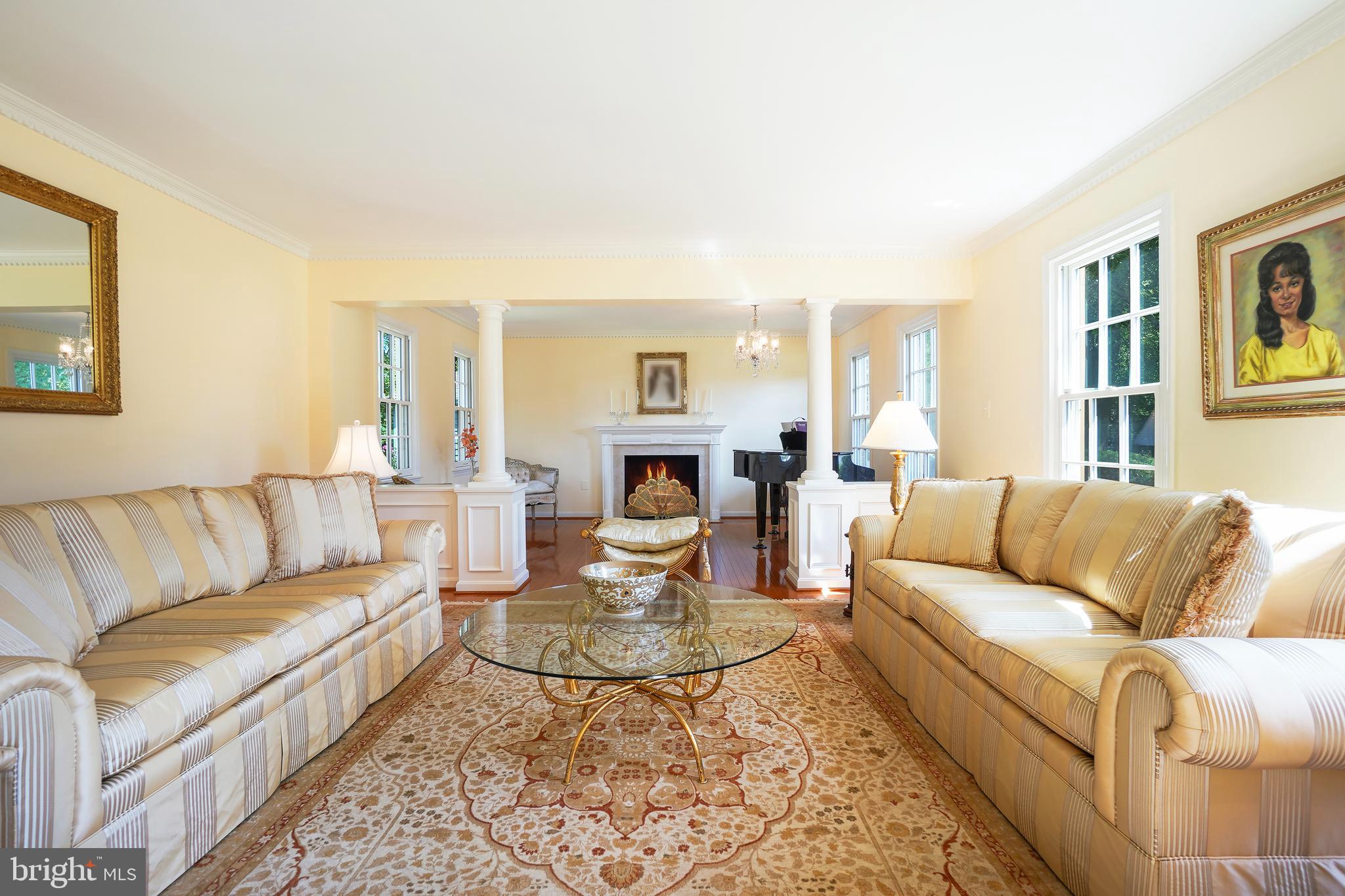 14716 Silverstone Drive Silver Spring, MD 20905 - Photo 4 of 48 View from living room to prof designed music room.