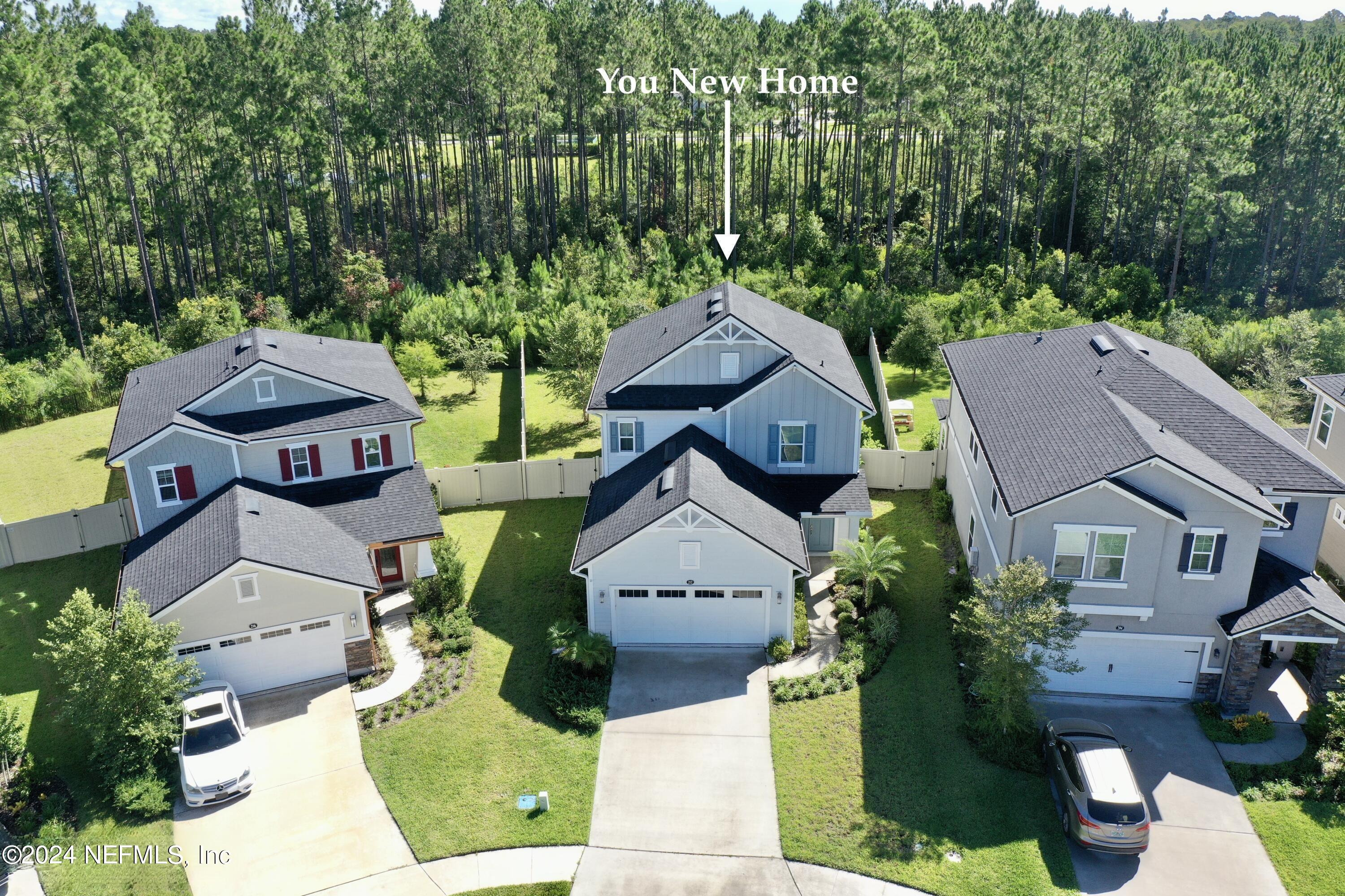 212 Concave Lane St. Augustine, FL 32095 - Photo 2 of 24 an aerial view of a house