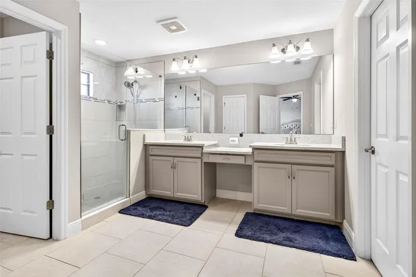 a view of a swimming pool and lake view