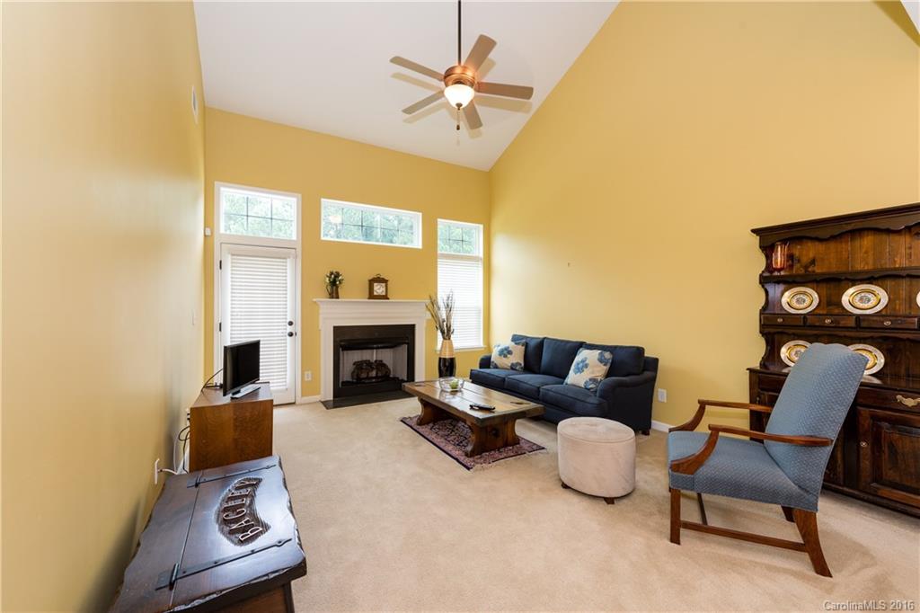 717 Prospect Lane, Unit 46 Fort Mill, SC 29708 - Photo 8 of 19 a living room with furniture and a fireplace