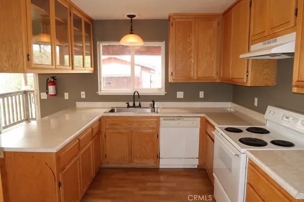 a room with furniture and a fireplace