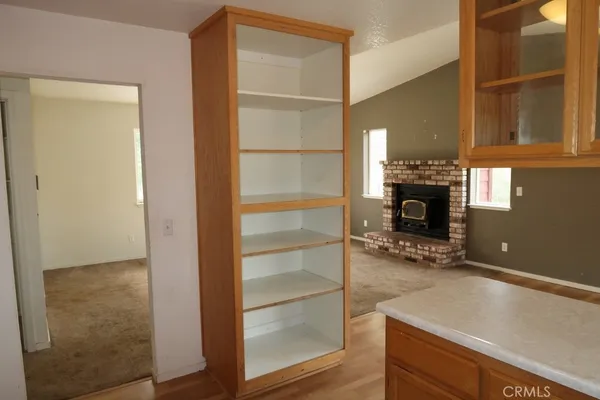 a view of a small space